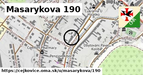 Masarykova 190, Čejkovice