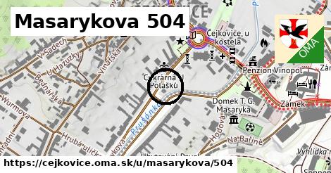Masarykova 504, Čejkovice