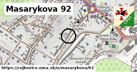 Masarykova 92, Čejkovice