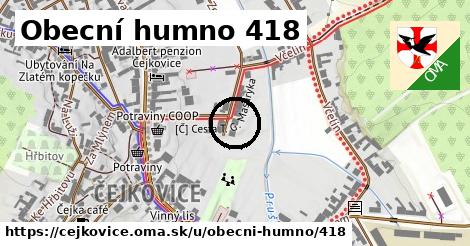 Obecní humno 418, Čejkovice