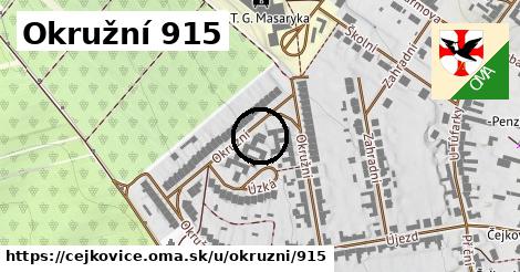 Okružní 915, Čejkovice