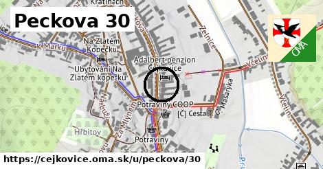 Peckova 30, Čejkovice