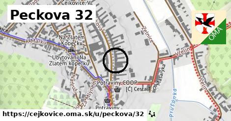 Peckova 32, Čejkovice