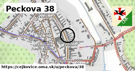 Peckova 38, Čejkovice