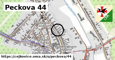Peckova 44, Čejkovice