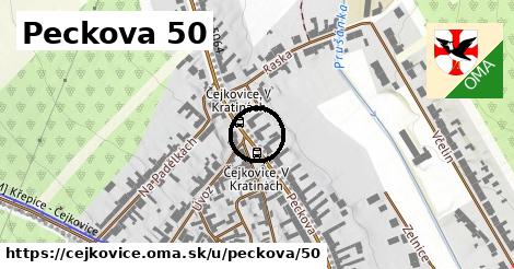 Peckova 50, Čejkovice