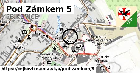 Pod Zámkem 5, Čejkovice