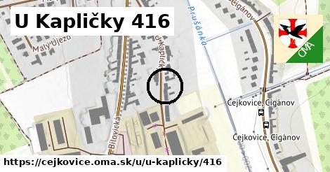 U Kapličky 416, Čejkovice