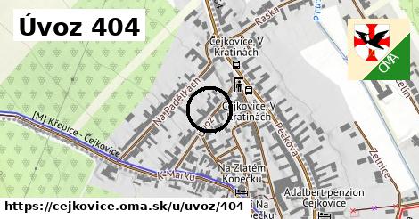 Úvoz 404, Čejkovice