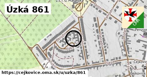 Úzká 861, Čejkovice