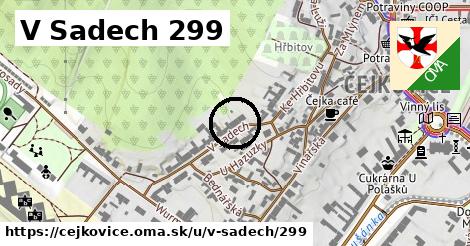 V Sadech 299, Čejkovice