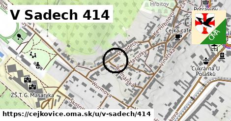 V Sadech 414, Čejkovice