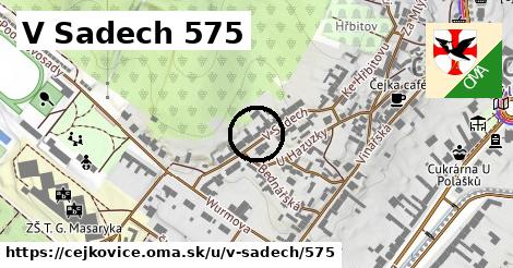 V Sadech 575, Čejkovice