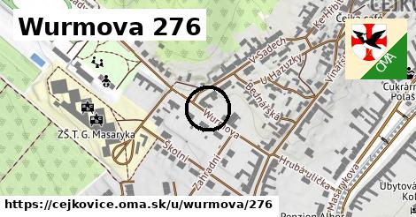 Wurmova 276, Čejkovice