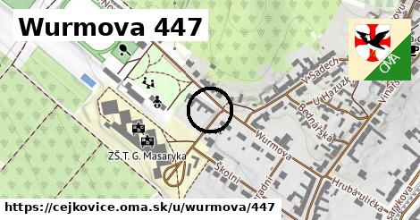 Wurmova 447, Čejkovice