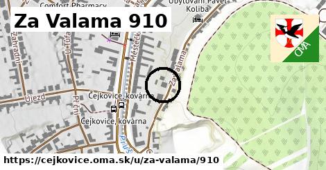 Za Valama 910, Čejkovice