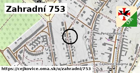 Zahradní 753, Čejkovice