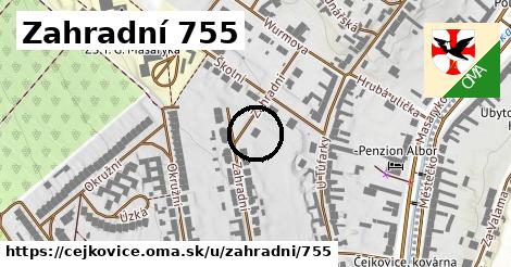 Zahradní 755, Čejkovice