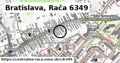 Bratislava, Rača <span class="supisne">6349</span>