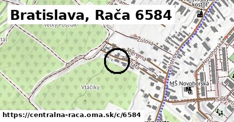 Bratislava, Rača <span class="supisne">6584</span>