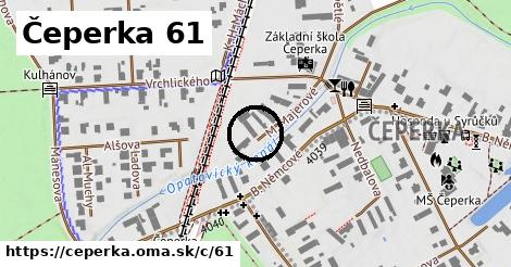Čeperka <span class="supisne">61</span>