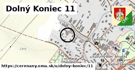 Dolný Koniec 11, Čereňany