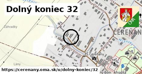 Dolný koniec 32, Čereňany