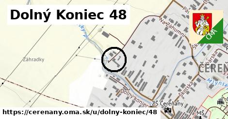 Dolný Koniec 48, Čereňany