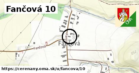 Fančová 10, Čereňany