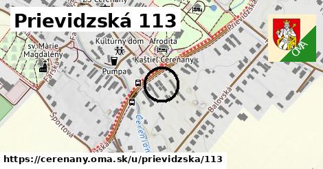 Prievidzská 113, Čereňany