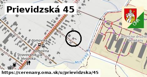 Prievidzská 45, Čereňany