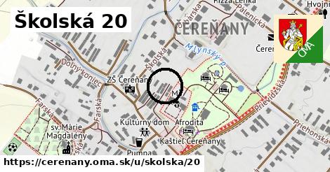 Školská 20, Čereňany