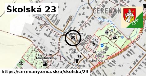 Školská 23, Čereňany