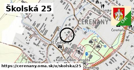 Školská 25, Čereňany