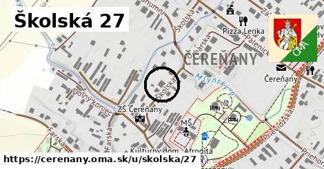 Školská 27, Čereňany