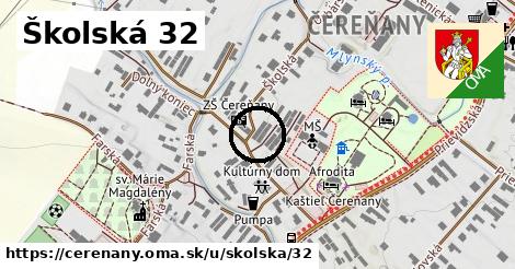 Školská 32, Čereňany