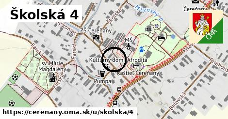 Školská 4, Čereňany