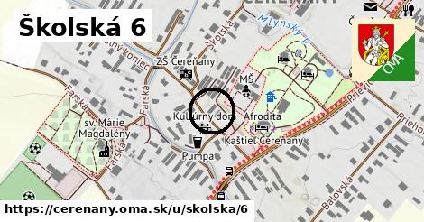 Školská 6, Čereňany