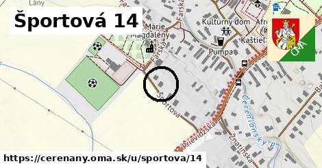 Športová 14, Čereňany