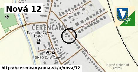 Nová 12, Čerenčany