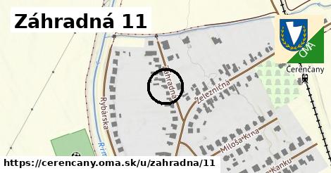 Záhradná 11, Čerenčany