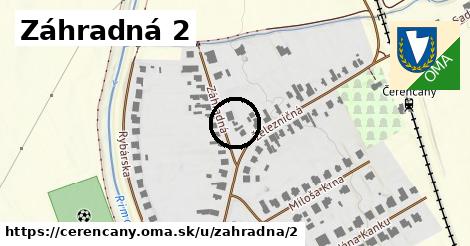 Záhradná 2, Čerenčany