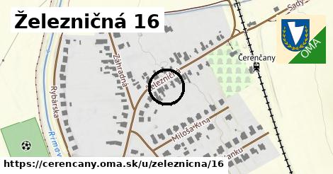 Železničná 16, Čerenčany
