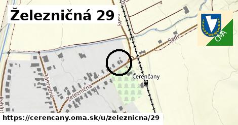 Železničná 29, Čerenčany