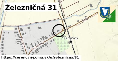 Železničná 31, Čerenčany