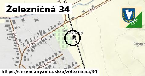 Železničná 34, Čerenčany