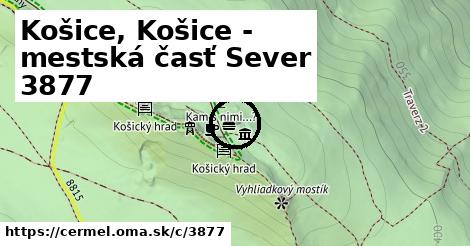 Košice, Košice - mestská časť Sever <span class="supisne">3877</span>