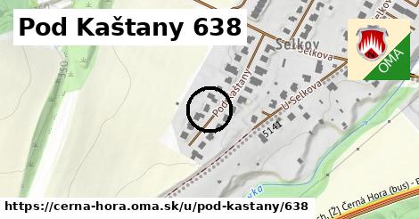 Pod Kaštany 638, Černá Hora