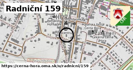 Radniční 159, Černá Hora