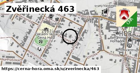 Zvěřinecká 463, Černá Hora